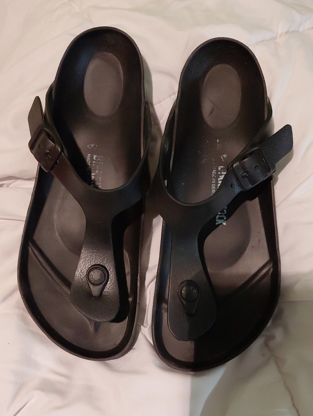 Birkenstock Black Thong Sandals